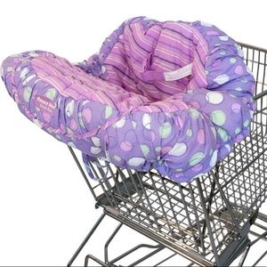 Baby shopping cart and high chair cover